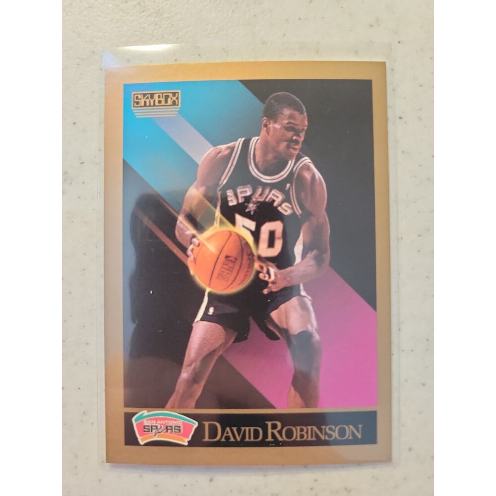 David Robinson 1990-1991 Skybox #260 - San Antonio Spurs - NBA - Freshly Opened